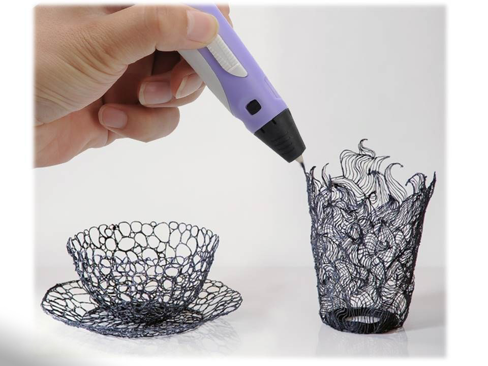 3D ручка - эскиз карандашом, только в воздухе