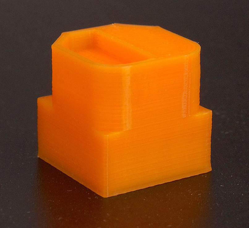 Flow cube: модель, напечатанная на 3D принтере Anycubic i3 Mega S