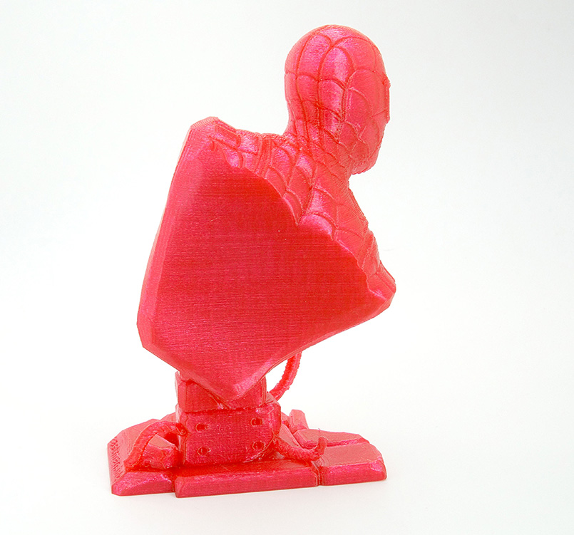 Spider-man bust: модель, напечатанная на 3D принтере Anycubic i3 Mega S