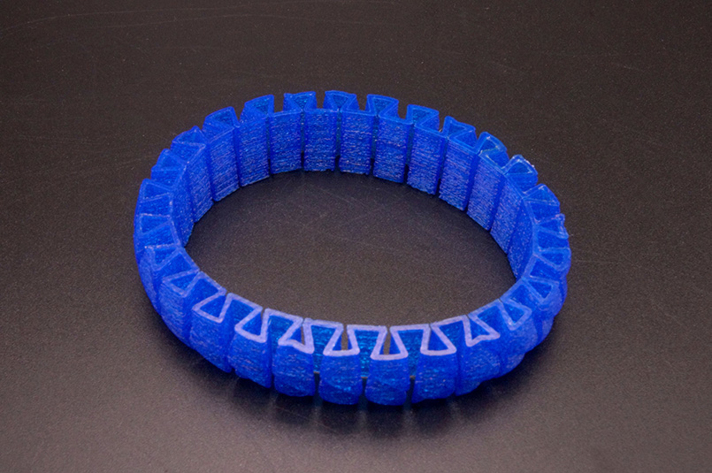Stretchy Bracelet: модель, напечатанная на 3D принтере Anycubic i3 Mega S