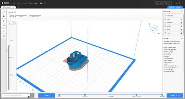 Обзор 3D принтера Zortrax M200