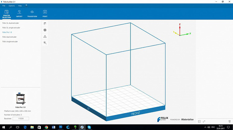 Обзор 3D принтера Felix Pro 2 Обзор 3D принтера Felix Pro 2