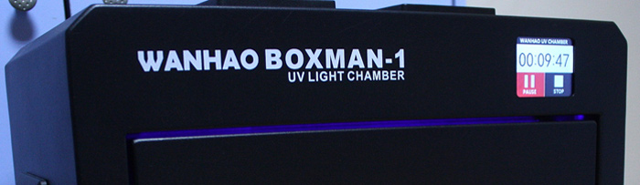 Обзор УФ-камеры Wanhao Boxman-1