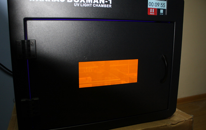 Обзор УФ-камеры Wanhao Boxman-1