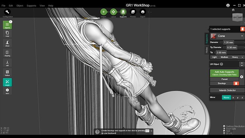 Обзор 3D принтера Wanhao GR1