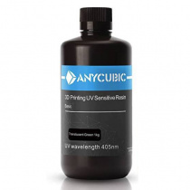 Фотополимерная смола Anycubic Basic, полупрозрачный зеленый (1 кг)
