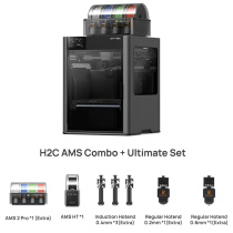 3D принтер Bambu Lab H2C AMS Combo + Ultimate Set