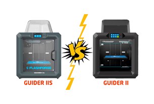 Сравнительный обзор 3D принтеров Flashforge Guider II и Guider IIs