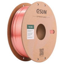 Катушка PLA-Silk пластика ESUN 1.75 мм 1кг., розовое золото (ePLA-Silk-P175RJ1/PLA-SK175O-IO1P1)