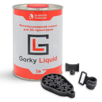 Фотополимерная смола Gorky Liquid Force, черная (1 кг)