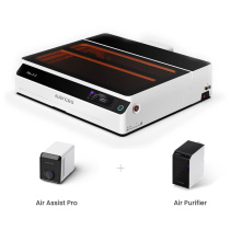 Лазерный гравер Aliencell X1 Air-Pro Combo (компрессор+очиститель воздуха), 20 Вт