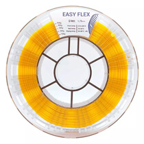 Катушка пластика REC Easy Flex (TPU)1.75мм 0,5 кг, желтая