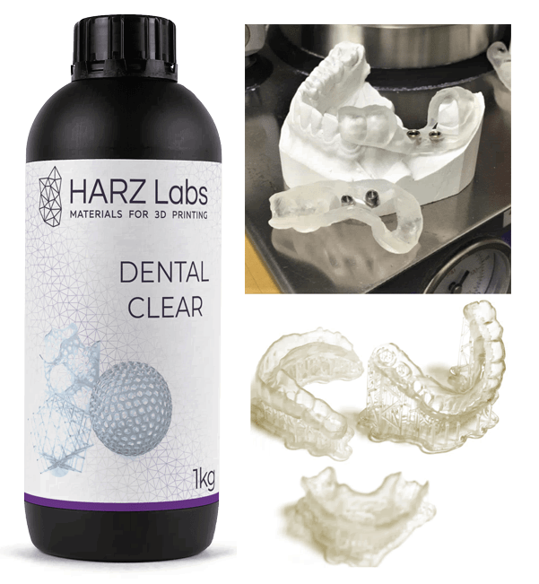 Фотополимер Harzlabs Dental Clear