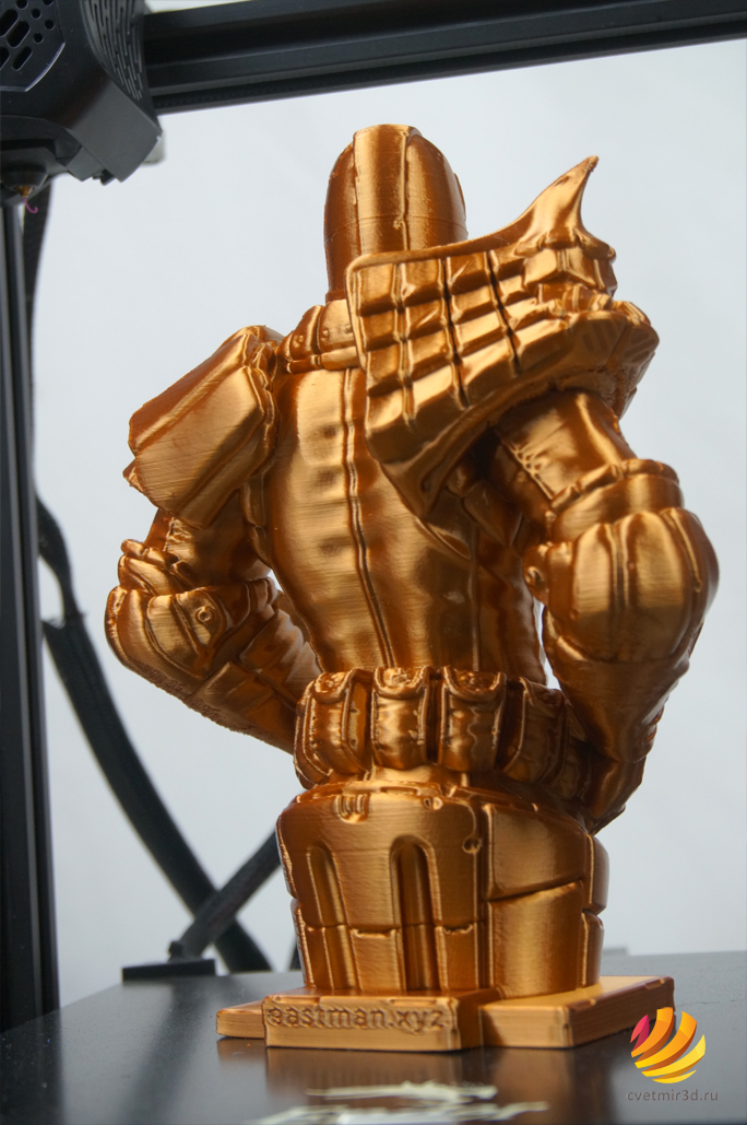 Судья Дредд на 3D принтере Creality Ender-3 V2 Судья Дредд на 3D принтере Creality Ender-3 V2