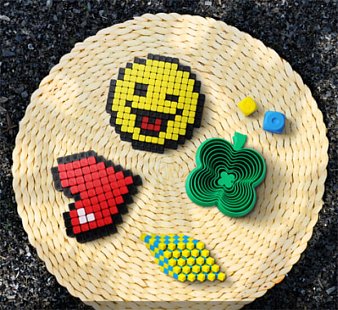 Катушка PLA Basic пластика Bambu lab - RFID 1.75 мм 1кг, голубая