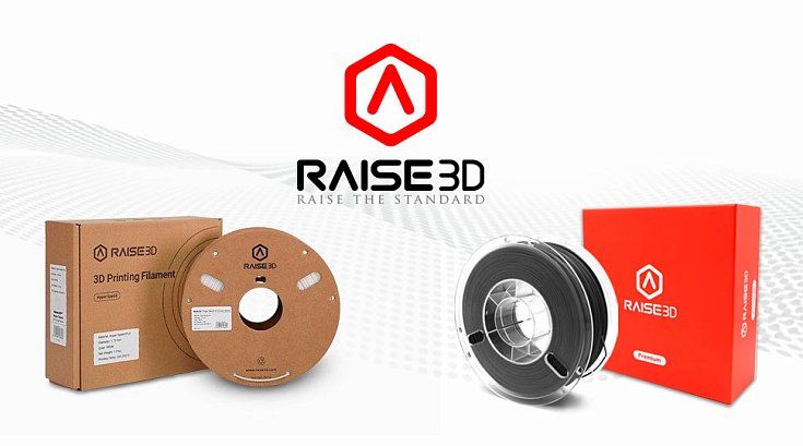 Бренд Raise3D, следуя программе поддержки экологии, меняет упаковку филаментов