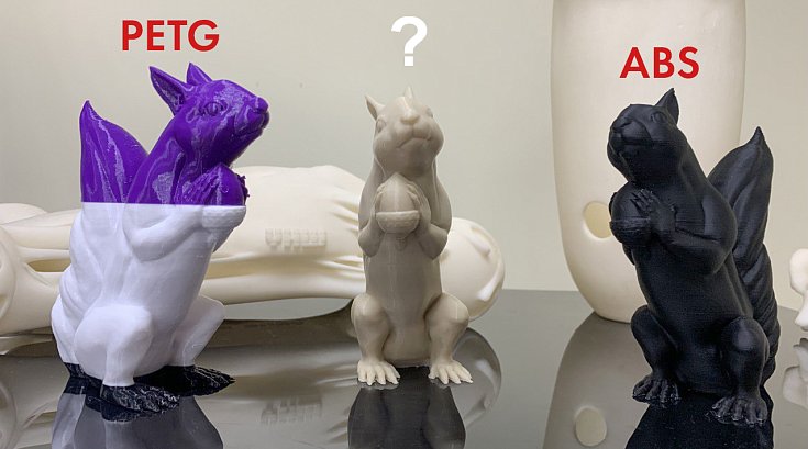 Битва филаментов: ABS vs PETG