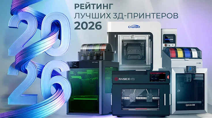Рейтинг лучших 3Д-принтеров 2026 года