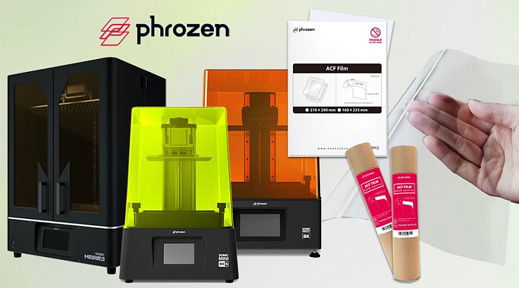 НОВИНКА! Пленки ACF для ванночек для 3D принтеров Phrozen